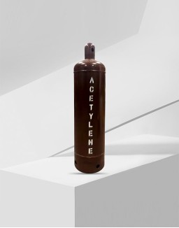 High pressure acetylene cylinders, suitable for industrial use, in line with international standards