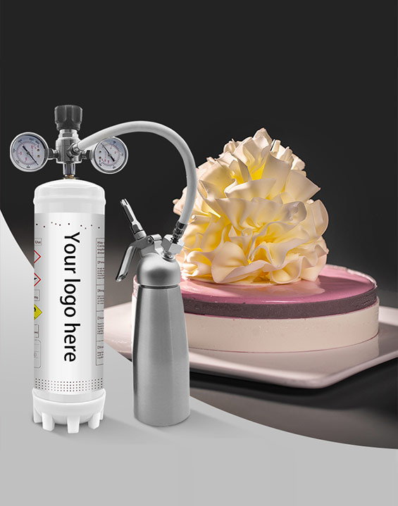 Directly Supplier 1100g Cream Charger 2.2L Gas Cylinder Dessert Tool for Export Finest Quality
