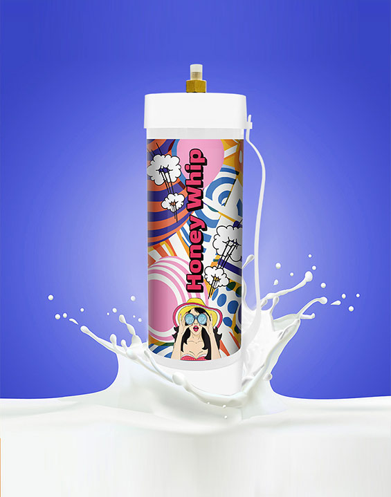Wholesale 2000g whipped cream charger 3.3L Gas Cylinder Dessert Tool at Restaurant