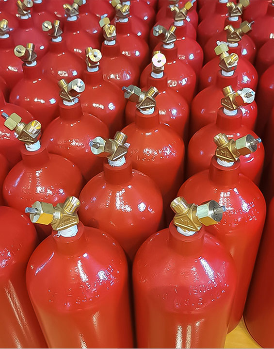 Acetylene cylinders are affordable, quality assurance, to meet various gas needs