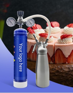 Wholesale 0.95L /580g 1L/615g 1.1L/640g cream charger deluxe 0.95L /580g 1L/615g 1.1L/640g cream chargers Whipped Cream Chargers filled cylinder