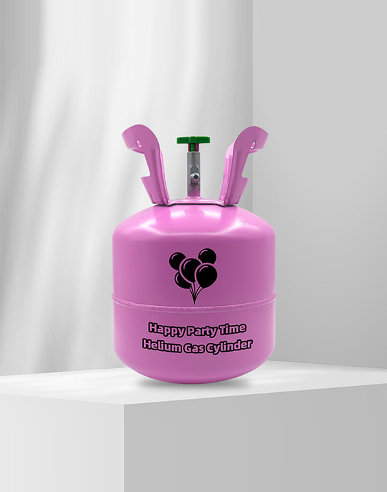 5L Disposable steel cylinder helium gas balloon