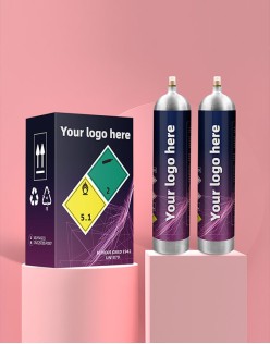 Aluminum whipped cream big quantity distributor of 615g/640g gas cylinder at minimum price whip cream chargers