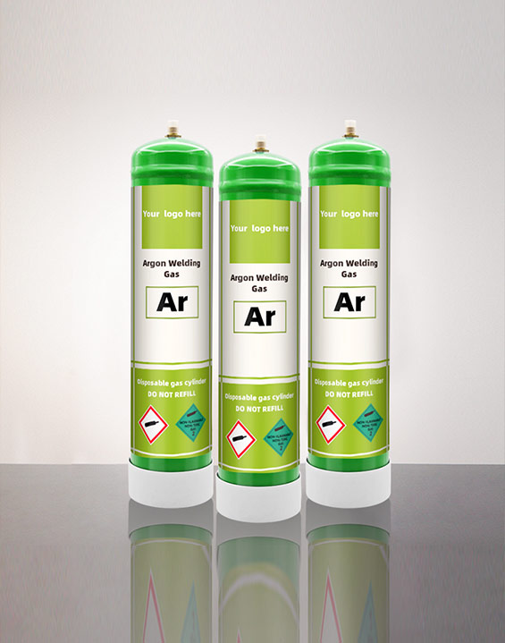 High quality industrial argon gas cylinder, in line with international standards, good stability