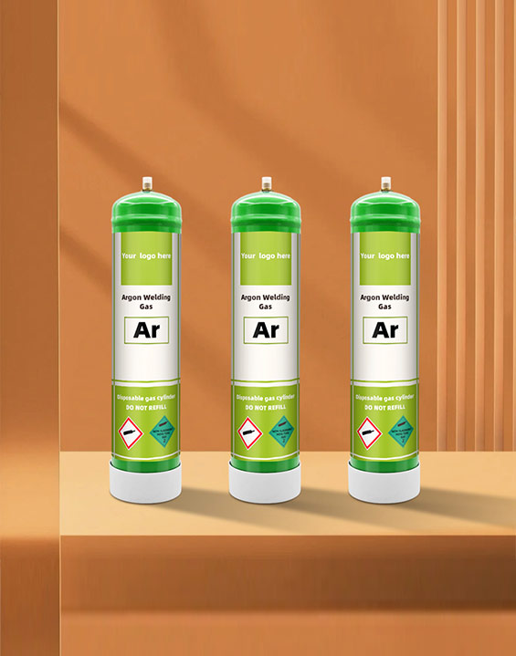 High quality industrial argon gas cylinder, in line with international standards, good stability