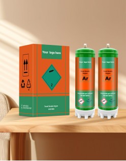 Food Grade High Purity 3.3L/2.2L Argon Gas Cylinder Prices for Red Wine Preservation Caravin