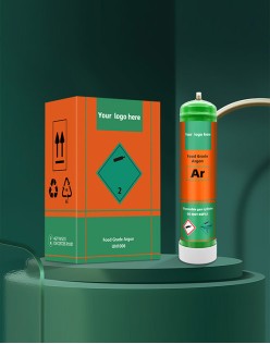 Red Wine Protective Carbon Steel Gas Air Bottle Tanks 990g/900g/850g Ar Cartridge 1.1L/1L/0.95L Argon Gas Cylinder