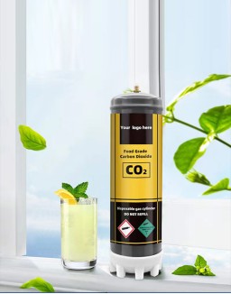 Wholesale 2.2/3.3 Liter CO2 Soda Maker Stream Classic Sparkling Water Bottle 1200G Steel Soda CO2 Cylinder
