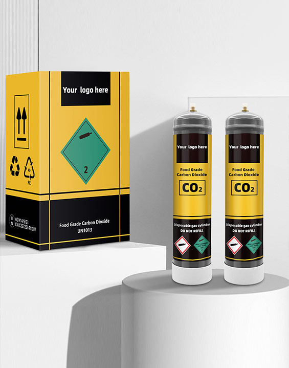 Premium Food Grade 0.95l/1l/1.1l CO2 Cylinder - Ideal for Food and Beverage Industry