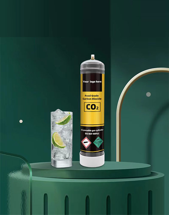 Premium Food Grade 0.95l/1l/1.1l CO2 Cylinder - Ideal for Food and Beverage Industry