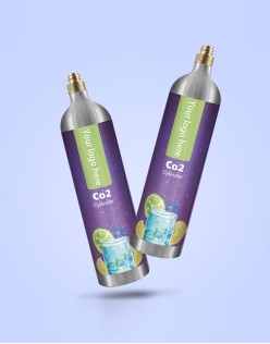Reliable Food Grade CO2 for Aluminum Bottles - Perfect for Home Brewing and Beverage Carbonation