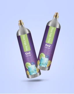 Reliable Food Grade CO2 for Aluminum Bottles - Perfect for Home Brewing and Beverage Carbonation