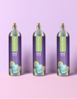 Reliable Food Grade CO2 for Aluminum Bottles - Perfect for Home Brewing and Beverage Carbonation