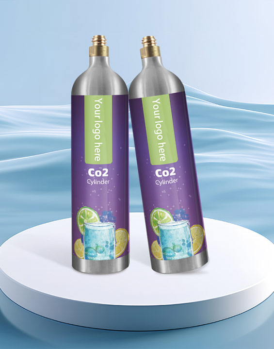 Reliable Food Grade CO2 for Aluminum Bottles - Perfect for Home Brewing and Beverage Carbonation