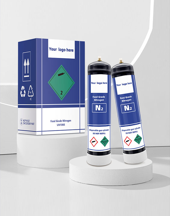 0.95L/1L/1.1L Food-Grade Nitrogen Cylinder: Lightweight & Durable for Easy Food Storage & Transportation