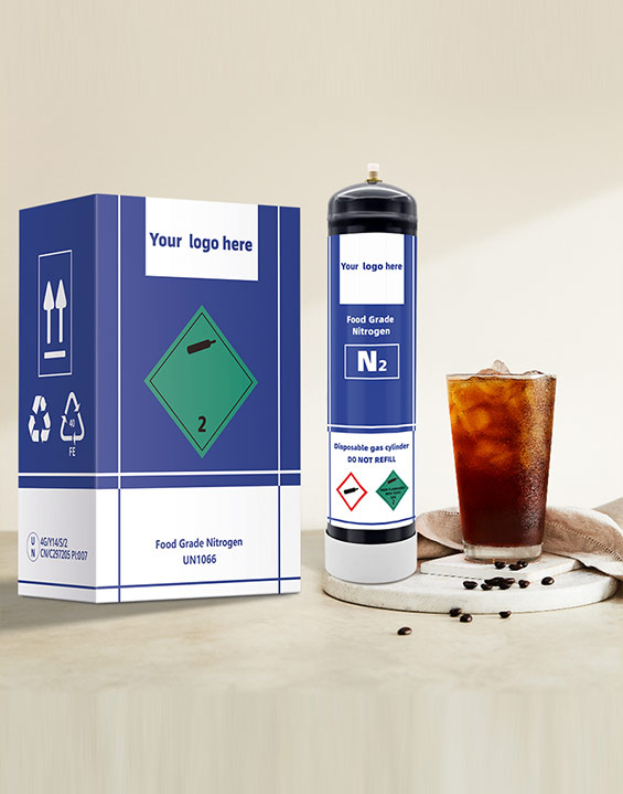 0.95L/1L/1.1L Food-Grade Nitrogen Cylinder: Lightweight & Durable for Easy Food Storage & Transportation