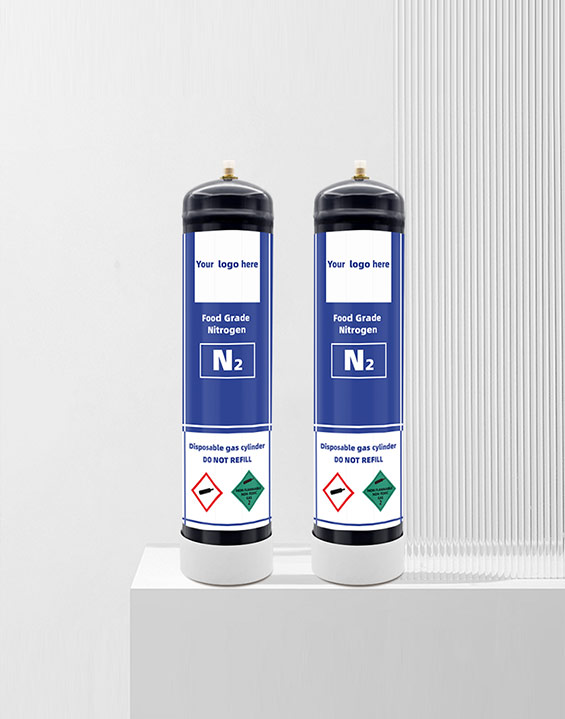 0.95L/1L/1.1L Food-Grade Nitrogen Cylinder: Lightweight & Durable for Easy Food Storage & Transportation