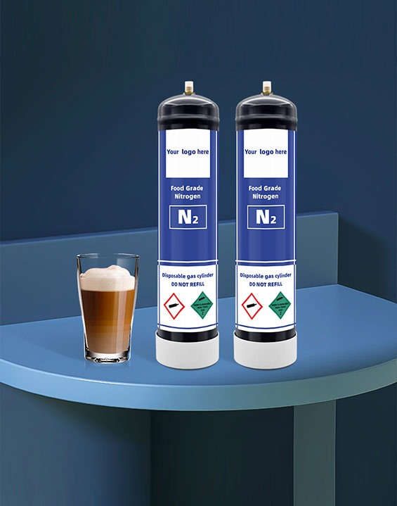 0.95L/1L/1.1L Food-Grade Nitrogen Cylinder: Lightweight & Durable for Easy Food Storage & Transportation