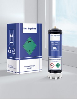 Reasonable Price Large Cooking Gas Cylinder High Quality Large Nitrogen Cylinder 2.2L/3.3L Steel Nitrogen Cylinder