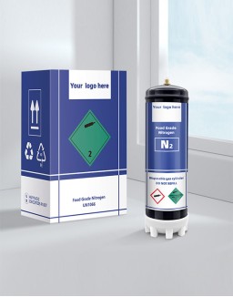 Reasonable Price Large Cooking Gas Cylinder High Quality Large Nitrogen Cylinder 2.2L/3.3L Steel Nitrogen Cylinder