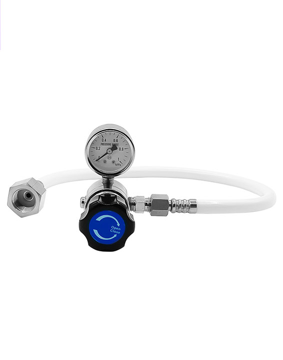 Customized Brand Wholesale 580g 615g 640g Whip Cream Charger Gas Regulator With Gauge
