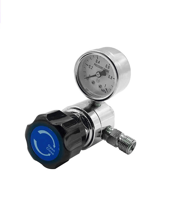Customized Brand Wholesale 580g 615g 640g Whip Cream Charger Gas Regulator With Gauge