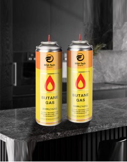 Manufacturing gas butane fuel canister, camping butane fuel cartridge, portable canned butane fuel