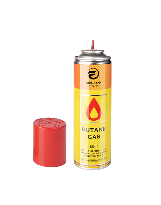 Manufacturing gas butane fuel canister, camping butane fuel cartridge, portable canned butane fuel